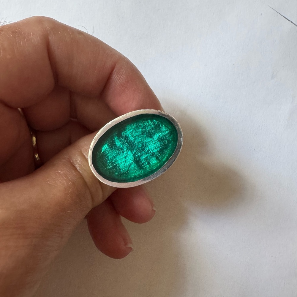 Dinosaur Designs Vintage Silver Statement Ring